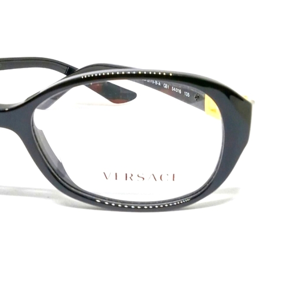 VERSACE "3179-B-A" EYEGLASSES WITH DEMO LENS: - Picture 6 of 16